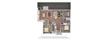 3 bed 2 bath C at Saddleback Village at Stonegate Townhomes, Arizona, 85138