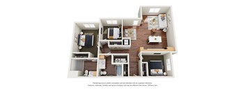 3 bed 2 bath H at Sage at Franklin Park Apartment , Austin