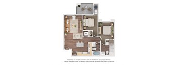 2 bed 2 bath at Sandoval Flats Apartment , Rio Rancho, MN