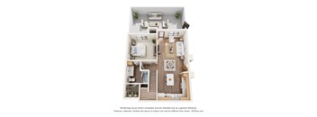 4A 4 Bedroom 2 Bath Floorplan at Sidney Village, Arizona