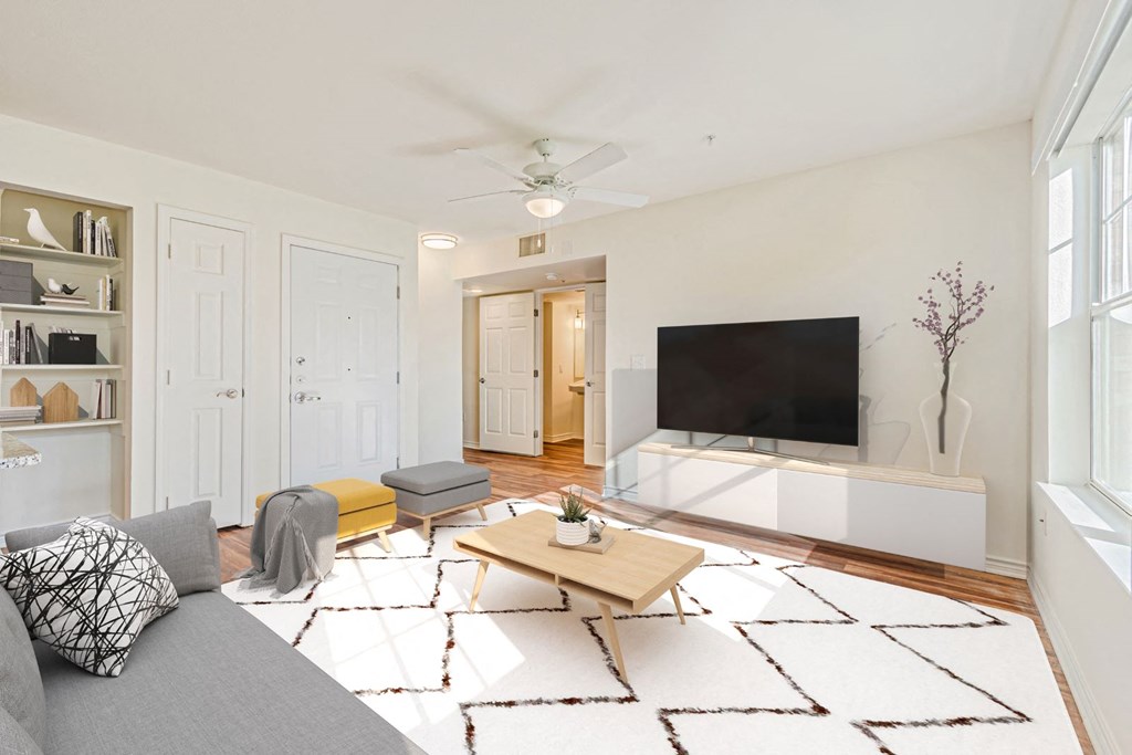 Dominium_HickoryManor_Staged Vacant 2 BR- Living Room 2.jpg