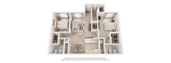 2B_Two Bedroom at Sunrise Pointe, Port Orange, FL, Florida