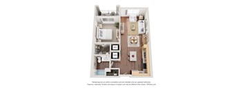 1 bed 1 bath at The Stillwaters 62+ Apartment Homes, Apopka, FL