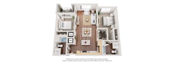 2 bed 2 bath at The Stillwaters 62+ Apartment Homes, Apopka, 32712