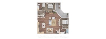 2 bed 2 bath I at The Stillwaters 62+ Apartment Homes, Apopka