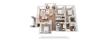 3 bed 2 bath at The Stillwaters 62+ Apartment Homes, Florida, 32712