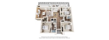 C2 Floor Plan at Townhomes on Earley, Casa Grande, Arizona