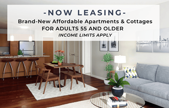 a brand new affordable apartments and condos for adults 55 and older