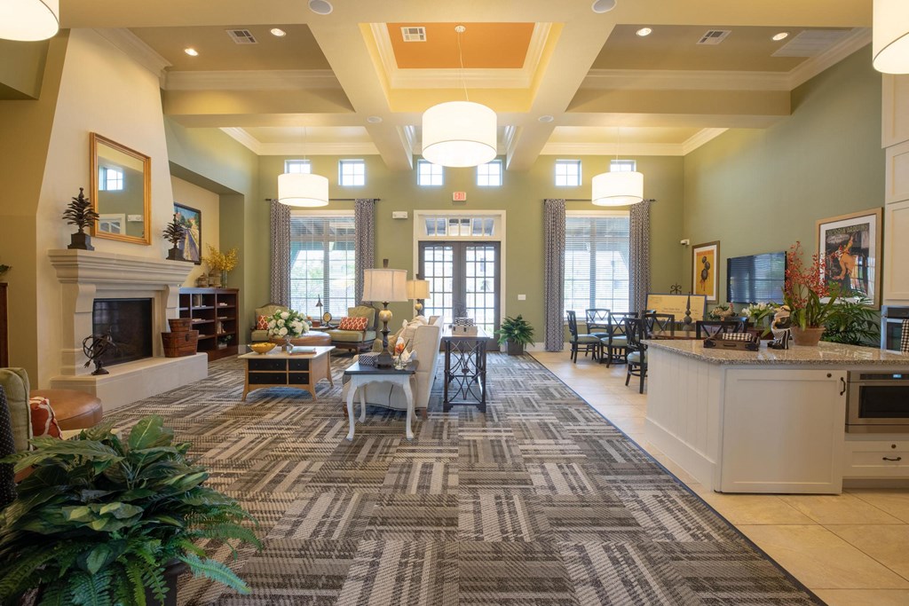 Clubhouse at The Royse at Parker Boulevard Apartments, Texas