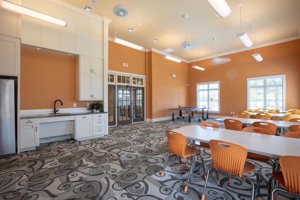 Activity Room at The Royse at Parker Boulevard Apartments, Royse City, Texas