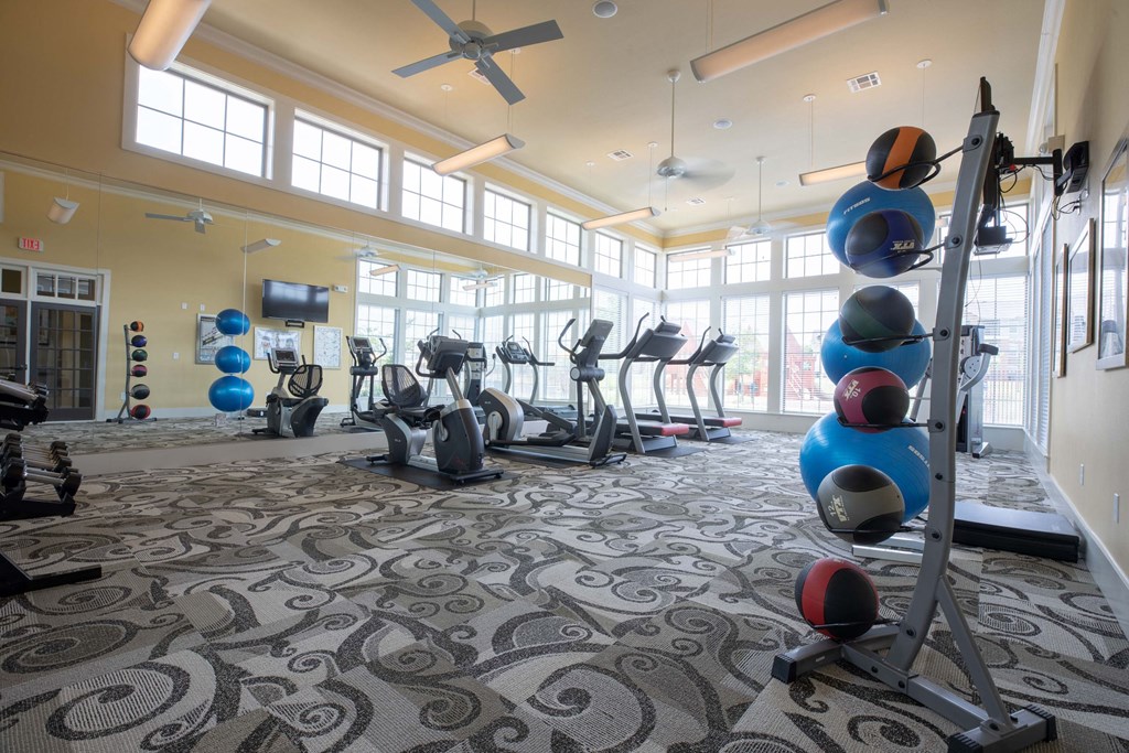 Fitness Center at The Royse at Parker Boulevard Apartments, Texas, 75189