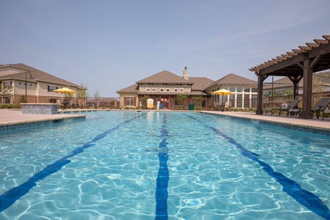 Sparkling Pool Sparkling Pool at Cypress Creek at Parker Blvd, Royse City Texas