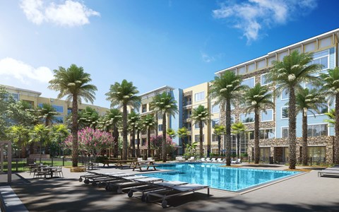 Breathtaking View Of Community at Anchor at Gulf Harbors 62+ Apartments, New Port Richey