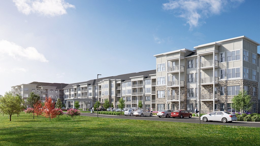 Property Exterior at Willow Place 55+ Apartments, McDonough, Georgia