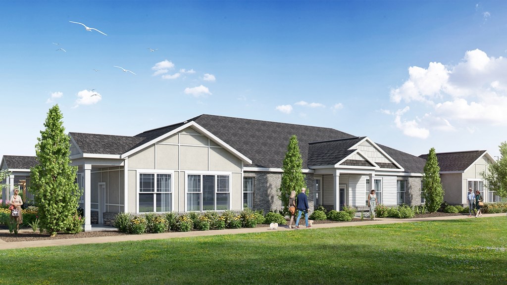 Lush Green Outdoors at Willow Place 55+ Apartments, McDonough, 30253