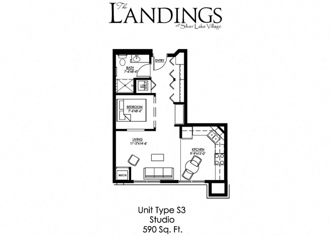 Studio Floor Plan