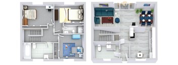 large 3 bedroom townhome with basement