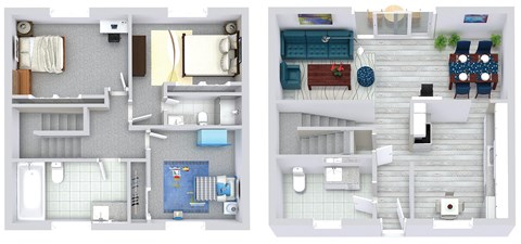 large 3 bedroom townhome with basement