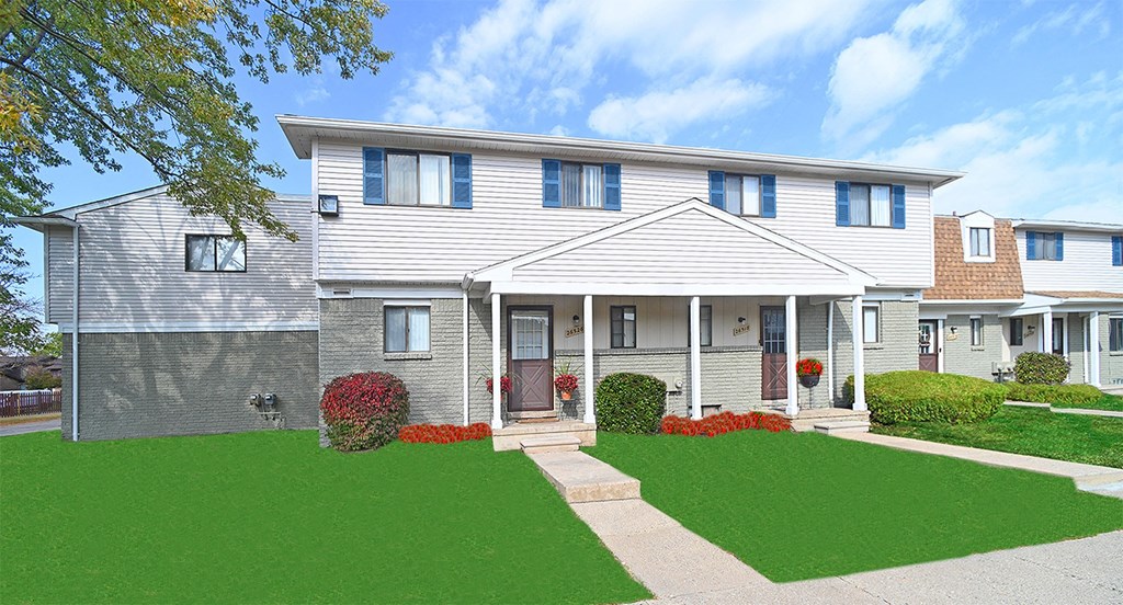 Privacy-loving large townhomes with basement