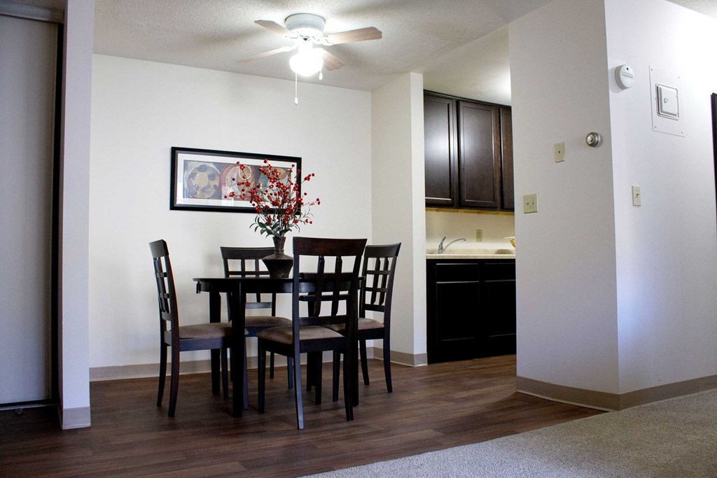 Hampden Square Townhome dining room