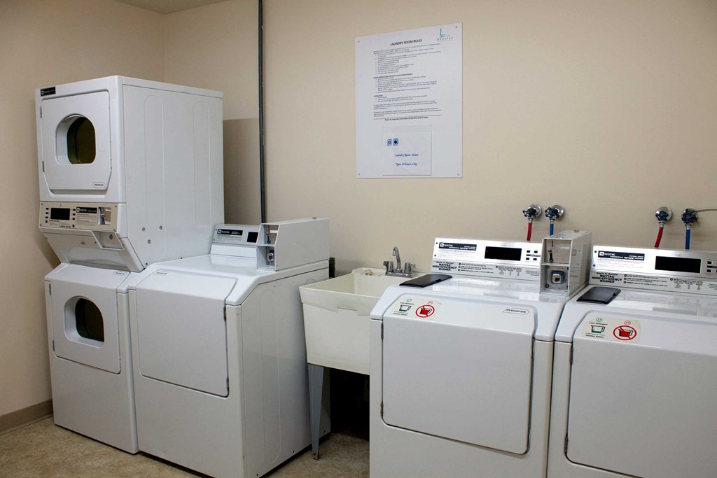 Hampden Square Townhome laundry room