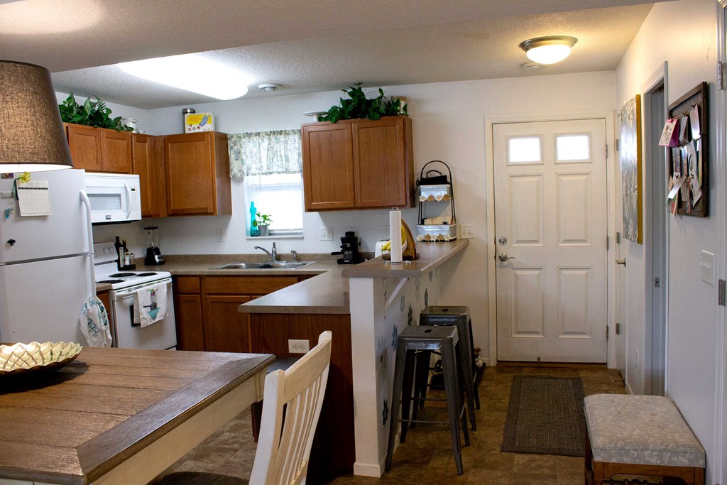 Park Place Townhomes back door