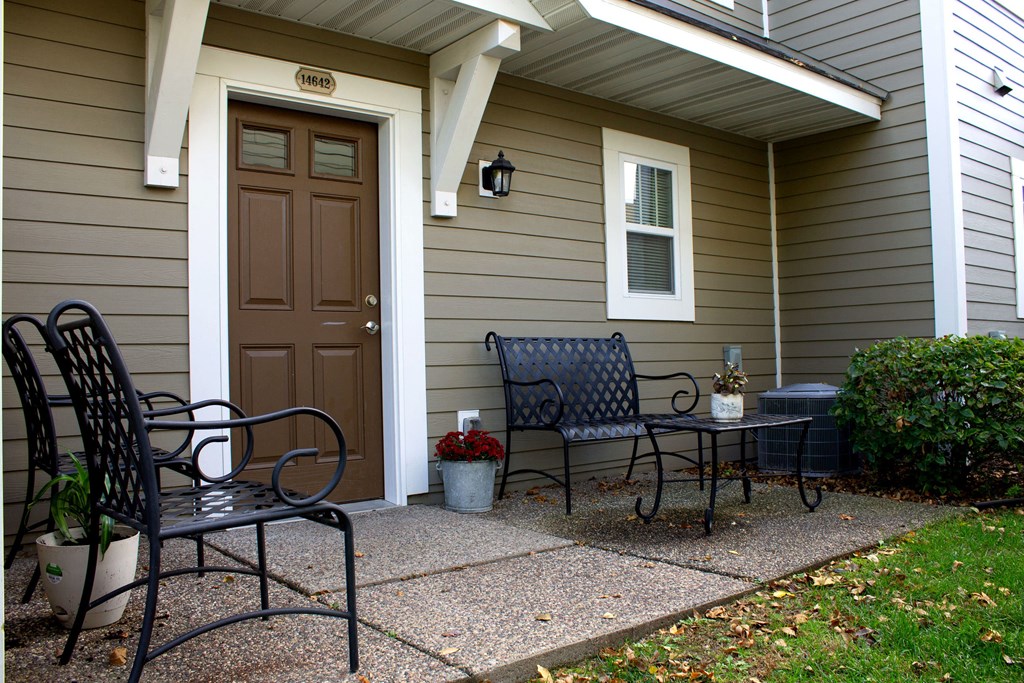 Park Place Townhomes entrance