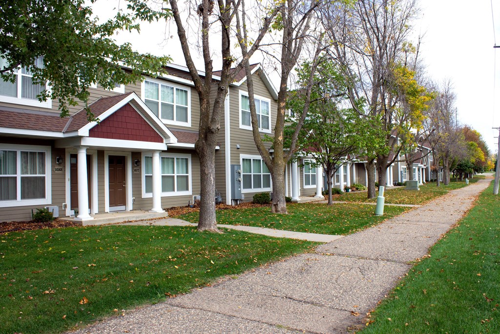 Park Place Townhomes outside building