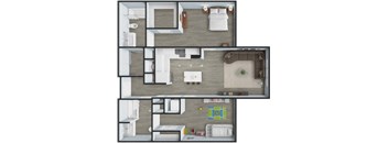 2 Bedroom 2 Bath