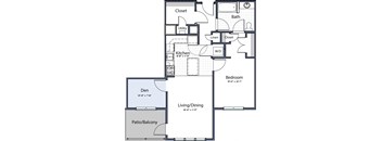 One Bedroom plus Den