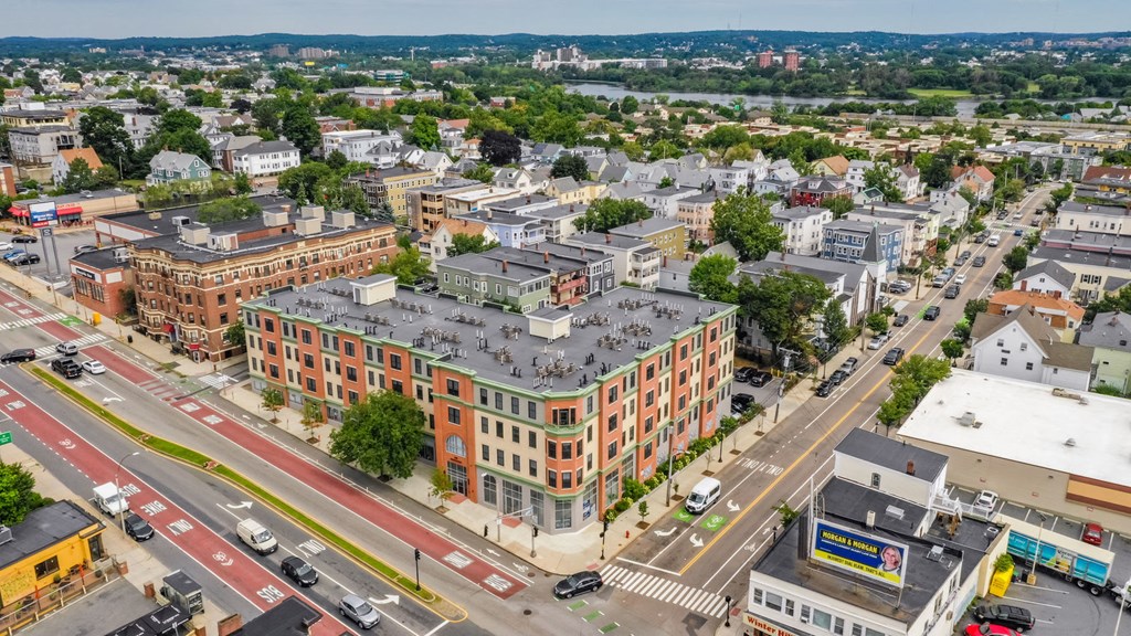 Aerial of 315 Broadway