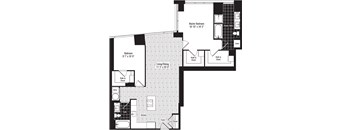 a blueprint of a floor plan of a house