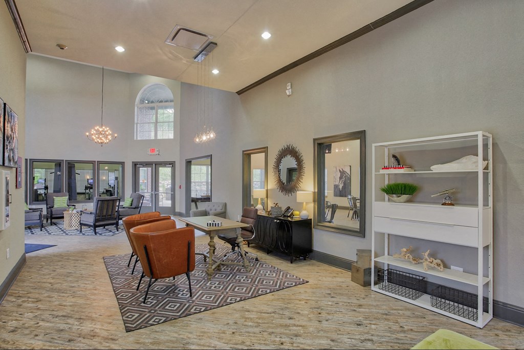 the preserve at ballantyne commons community living room