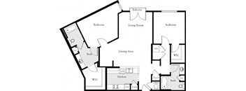 a floor plan of a home