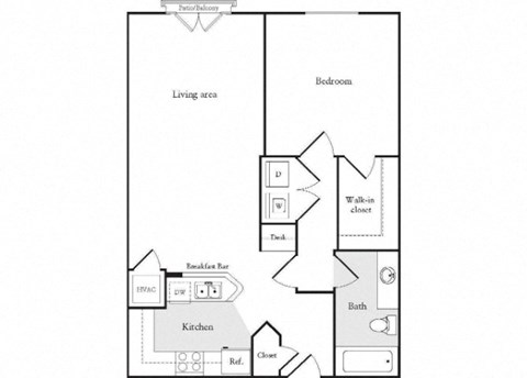 a floor plan of a home