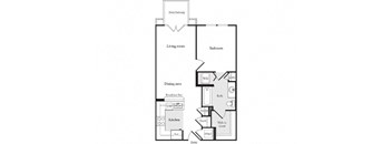 a floor plan of a home