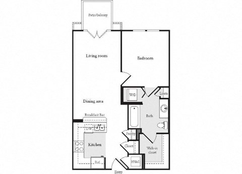 a floor plan of a home