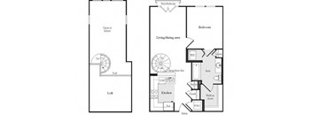 a floor plan of a house