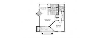 1 bedroom 1 bath at River View, Carrboro, NC