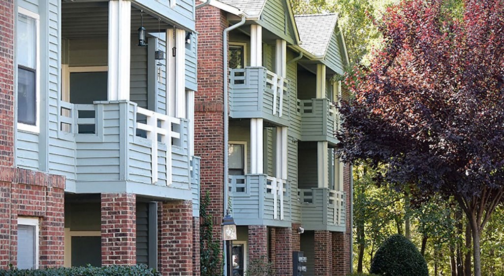 Building exterior at River View, Carrboro, NC, 27510