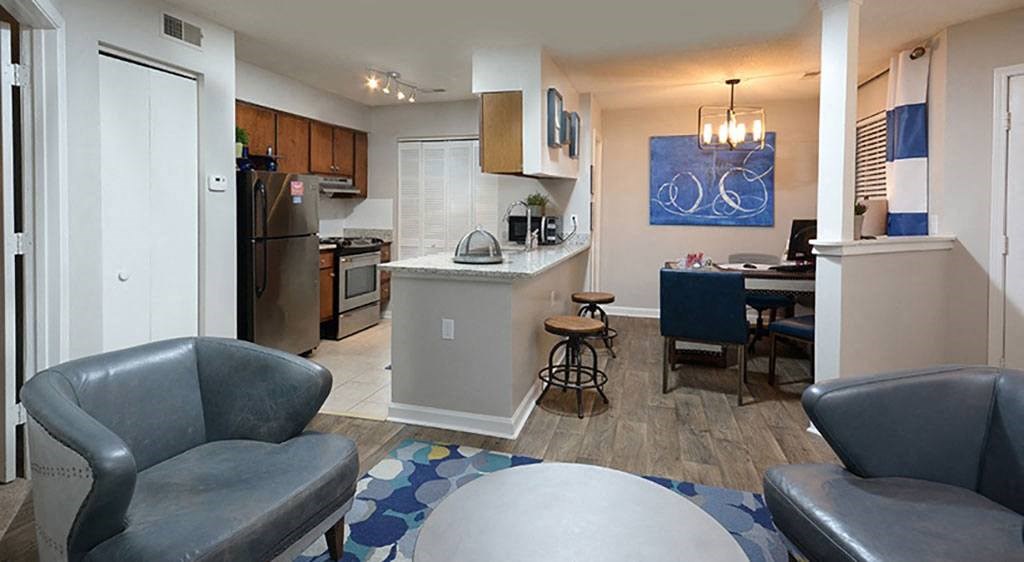 Gym area at River View, Carrboro