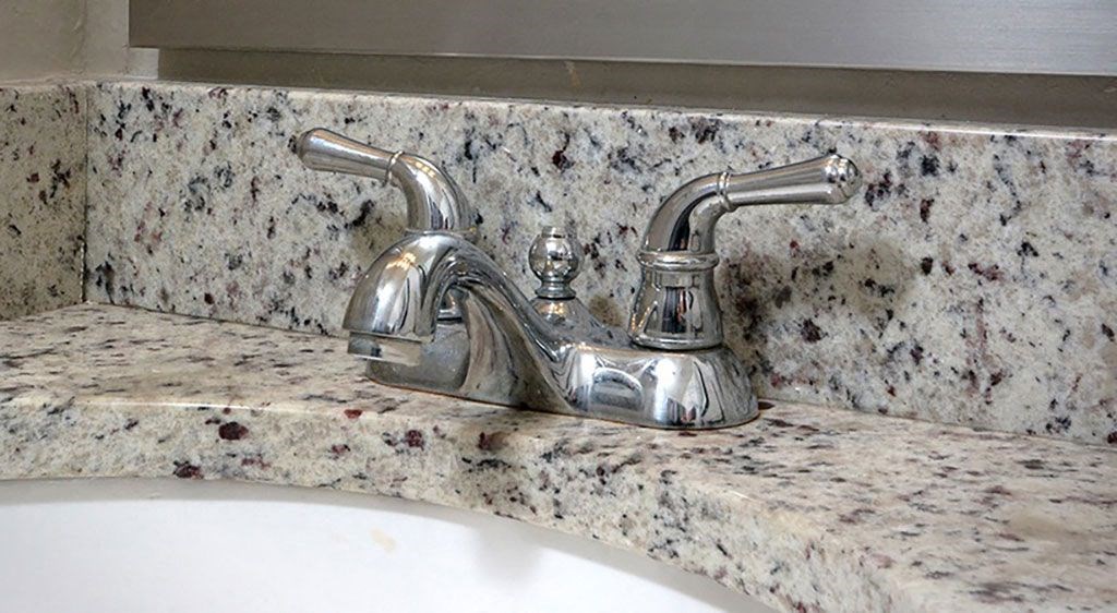 Marble sink at River View, North Carolina, 27510