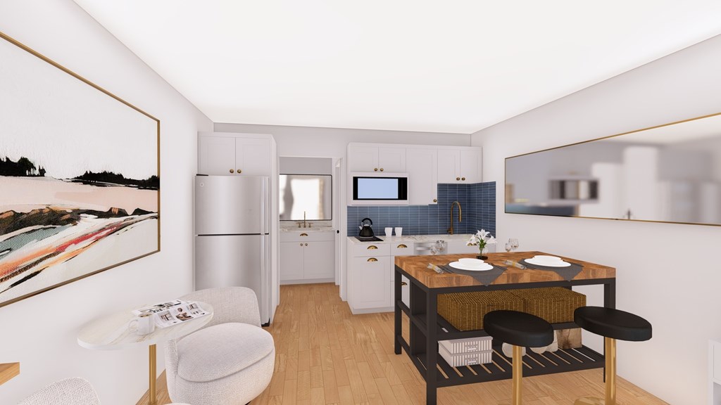 Kitchen And Dining Area at The Charlie, Charlotte, 28262