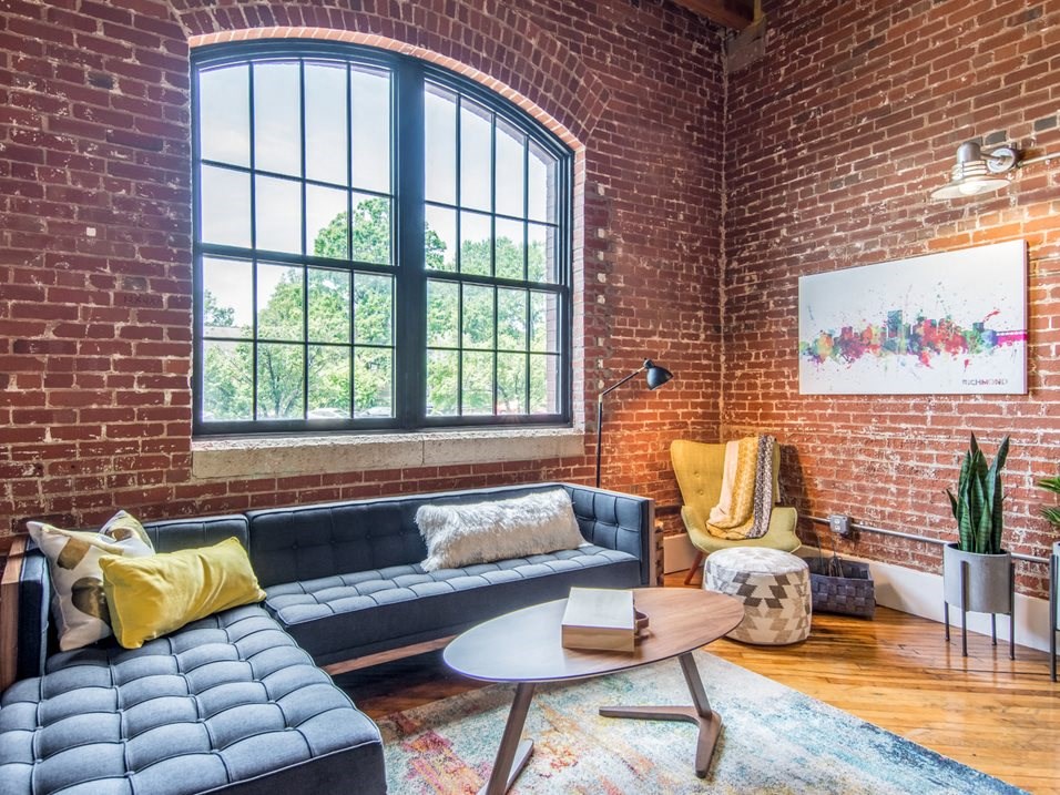 Modern Living Room at The Hudson, Richmond, VA