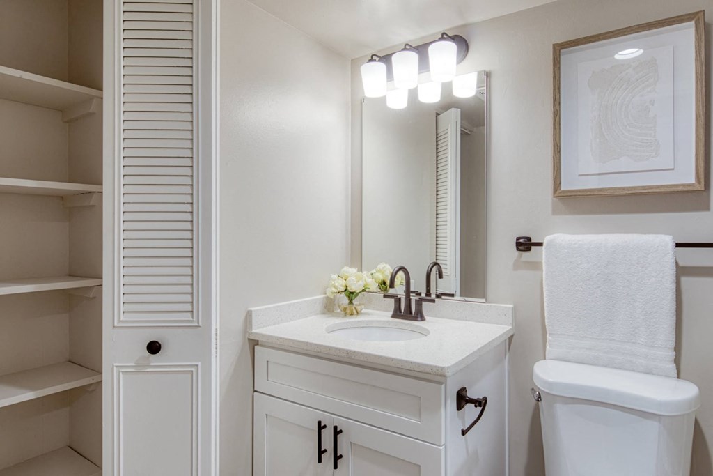 Bathroom With Vanity Lights at Acclaim at  Carriage Hill, Virginia, 23228