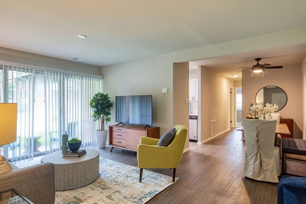 Modern Living Room at Acclaim at  Carriage Hill, Richmond, VA
