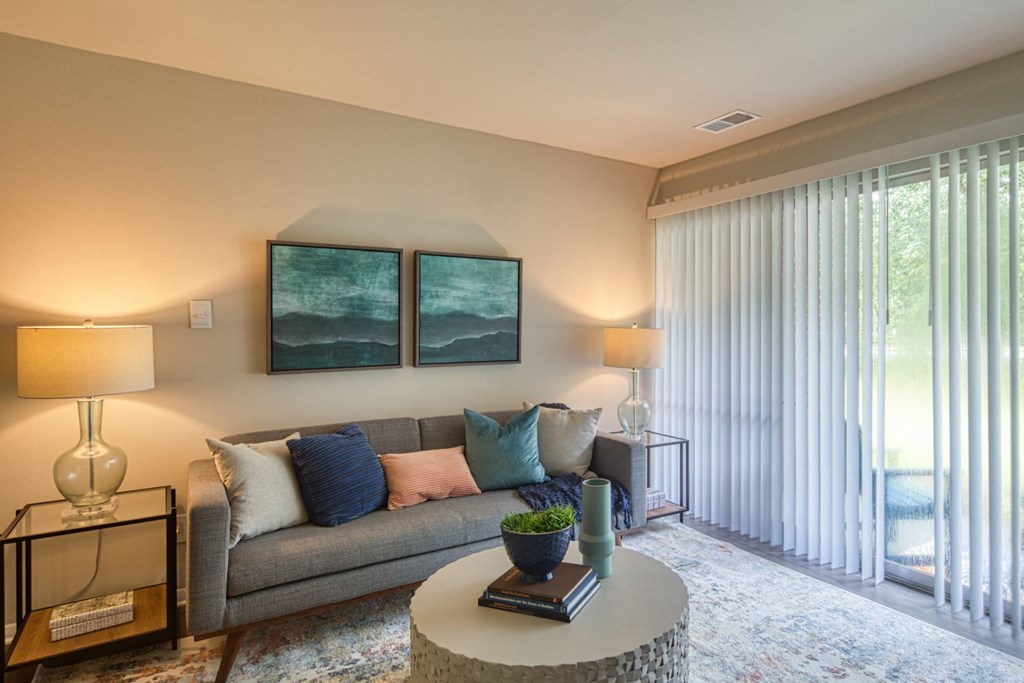 Living Room With Expansive Window at Acclaim at  Carriage Hill, Richmond, Virginia