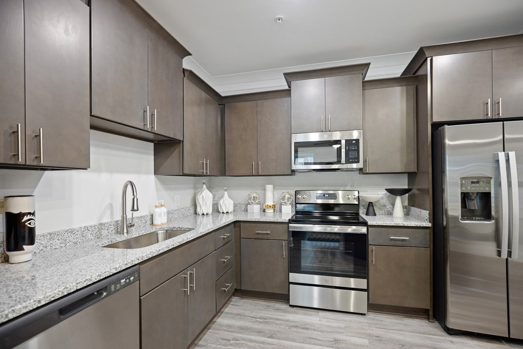 Modern Kitchen at Ellis Station, Durham, NC, 27703