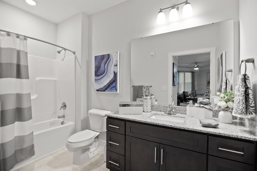 Bathroom at Ellis Station, Durham, NC, 27703