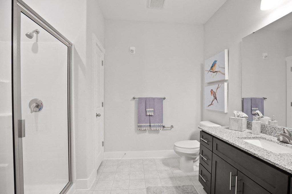 Bathroom at Ellis Station, Durham, NC, 27703